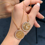Zodiac-Bling-Halsketten (Wählen Sie Ihr Sternzeichen) - Sternzeichen-Anhänger.de