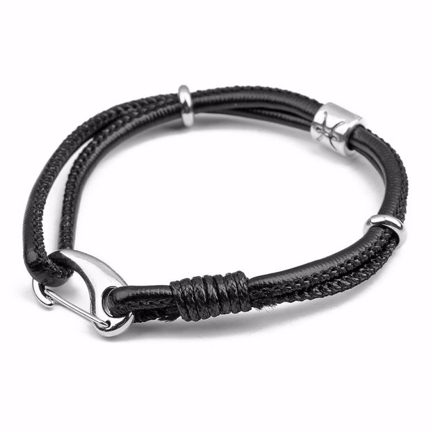 Lederarmbänder mit Sternzeichen (Wählen Sie Ihr Sternzeichen) - Sternzeichen-Anhänger.de
