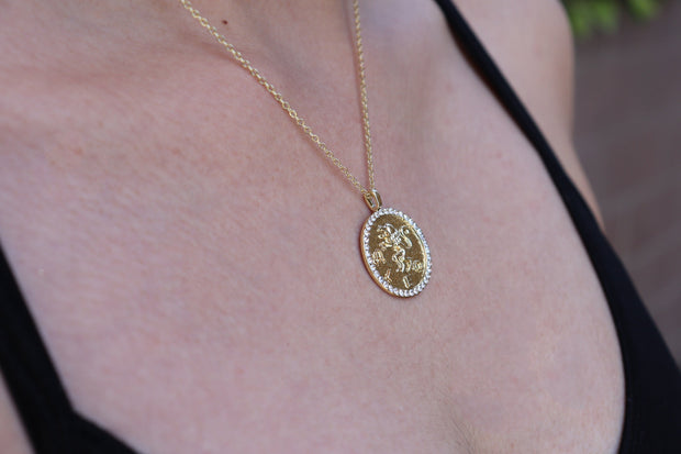 Zodiac-Bling-Halsketten (Wählen Sie Ihr Sternzeichen) - Sternzeichen-Anhänger.de