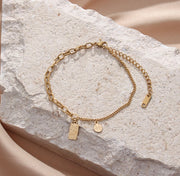 Zodiac-Armband beidseitig - Sternzeichen-Anhänger.de