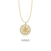 Zodiac-Bling-Halsketten (Wählen Sie Ihr Sternzeichen) - Sternzeichen-Anhänger.de