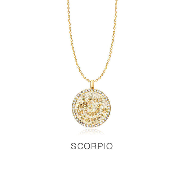 Zodiac-Bling-Halsketten (Wählen Sie Ihr Sternzeichen) - Sternzeichen-Anhänger.de