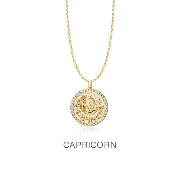 Zodiac-Bling-Halsketten (Wählen Sie Ihr Sternzeichen) - Sternzeichen-Anhänger.de