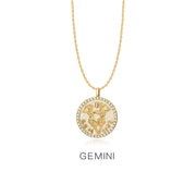 Zodiac-Bling-Halsketten (Wählen Sie Ihr Sternzeichen) - Sternzeichen-Anhänger.de