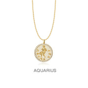 Zodiac-Bling-Halsketten (Wählen Sie Ihr Sternzeichen) - Sternzeichen-Anhänger.de