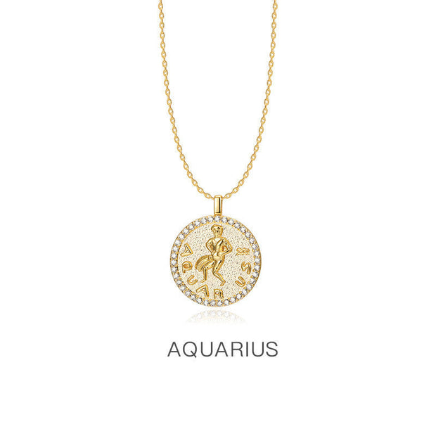 Zodiac-Bling-Halsketten (Wählen Sie Ihr Sternzeichen) - Sternzeichen-Anhänger.de
