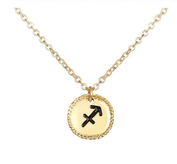 Schütze Goldkette - Sternzeichen-Anhänger.de
