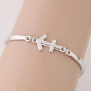 Silbernes Sternzeichen-Logo-Armband - Sternzeichen-Anhänger.de
