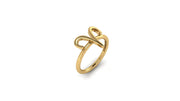 Widder-Midi-Ring - Sternzeichen-Anhänger.de