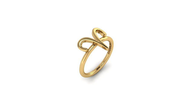 Widder-Midi-Ring - Sternzeichen-Anhänger.de
