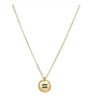 Wassermann-Goldkette - Sternzeichen-Anhänger.de
