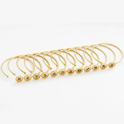 Wassermann Gold-Armband - Sternzeichen-Anhänger.de