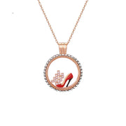 Wassermann Swarovski Kristallkette - Sternzeichen-Anhänger.de