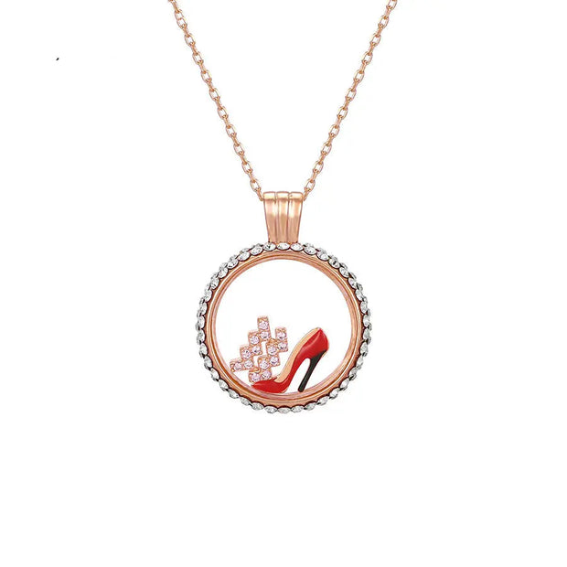 Wassermann Swarovski Kristallkette - Sternzeichen-Anhänger.de