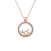 Stier Swarovski-Kristallhalskette - Sternzeichen-Anhänger.de
