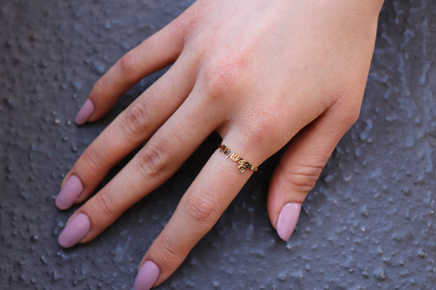 Zodiac Mini-Ringe - Einheitsgröße - (Wählen Sie Ihr Zeichen) - Sternzeichen-Anhänger.de