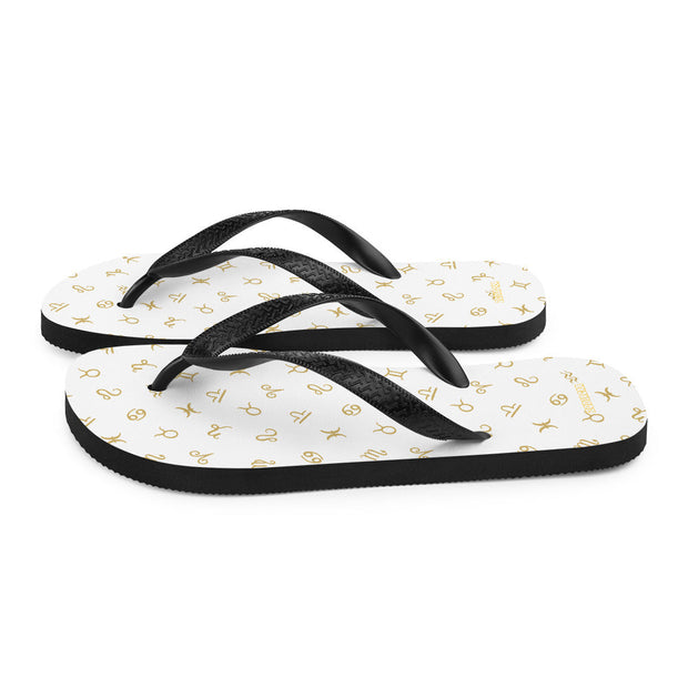 Flip-Flops mit Sternzeichen-Logo - Sternzeichen-Anhänger.de