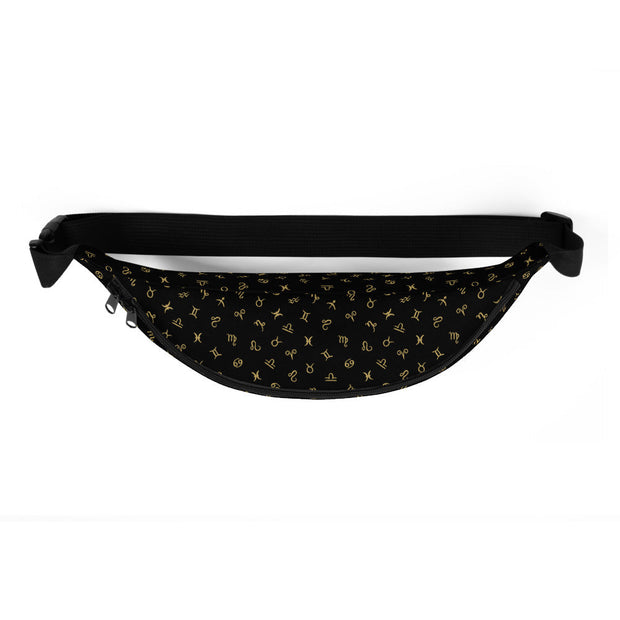Zodiac Logo Bauchtasche Schwarz/Weiß - Sternzeichen-Anhänger.de