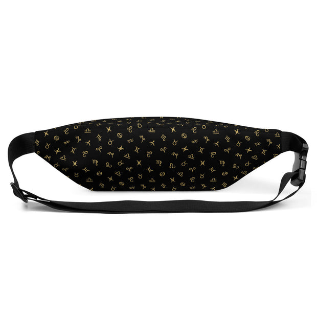 Zodiac Logo Bauchtasche Schwarz/Weiß - Sternzeichen-Anhänger.de