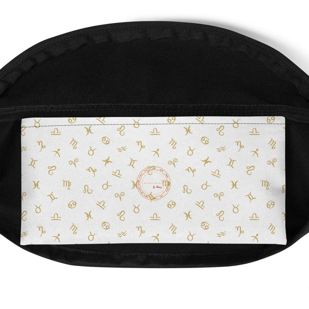 Zodiac Logo Bauchtasche Schwarz/Weiß - Sternzeichen-Anhänger.de