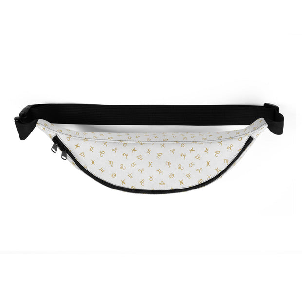 Weiße Sternzeichen-Bauchtasche - Sternzeichen-Anhänger.de