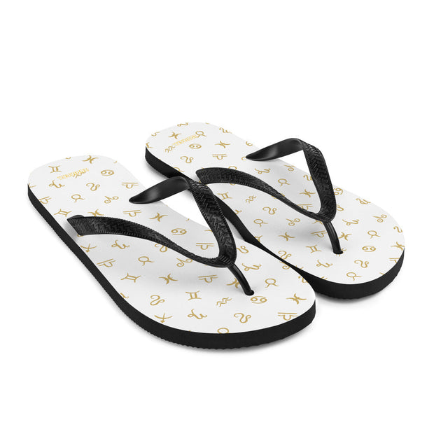 Flip-Flops mit Sternzeichen-Logo - Sternzeichen-Anhänger.de