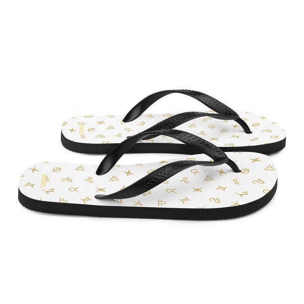 Flip-Flops mit Sternzeichen-Logo - Sternzeichen-Anhänger.de