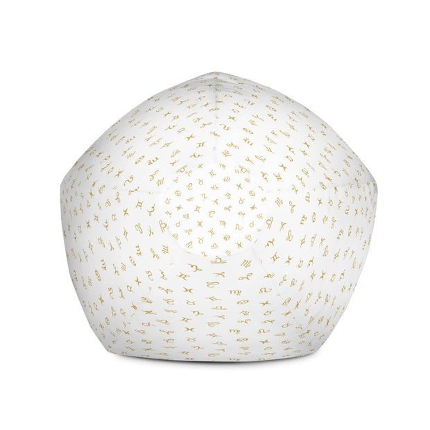 Bean Bag Stuhl mit Sternzeichen-Muster, gefüllt - Sternzeichen-Anhänger.de