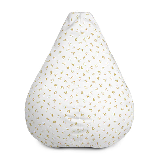 Bean Bag Stuhl mit Sternzeichen-Muster, gefüllt - Sternzeichen-Anhänger.de