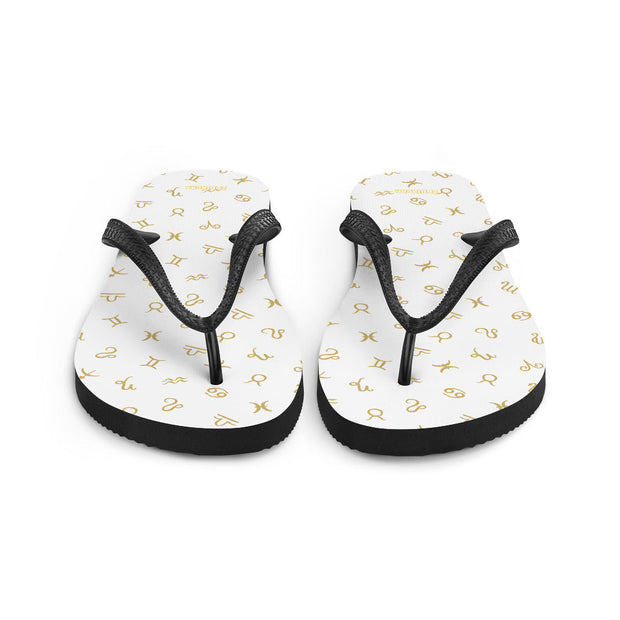 Flip-Flops mit Sternzeichen-Logo - Sternzeichen-Anhänger.de