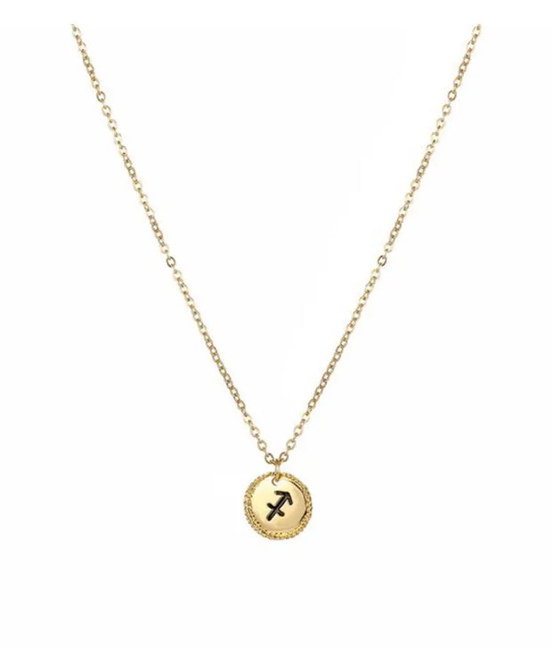Schütze Goldkette - Sternzeichen-Anhänger.de