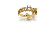 Schütze Gold Wendbarer Ring - Sternzeichen-Anhänger.de