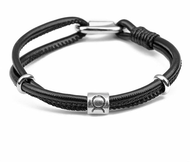 Lederarmbänder mit Sternzeichen (Wählen Sie Ihr Sternzeichen) - Sternzeichen-Anhänger.de